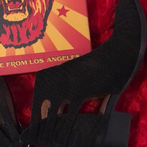 JEFFREY CAMPBELL LEATHER BOOTIES - Picture 3 of 16